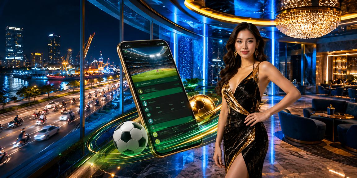 Người dùng tại TP. Hồ Chí Minh xem giải thưởng thể thao trên điện thoại