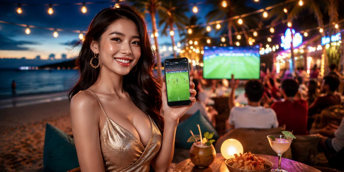Người chơi tại Phú Quốc trải nghiệm giao diện nhận thưởng tiền cược bóng đá trên di động
